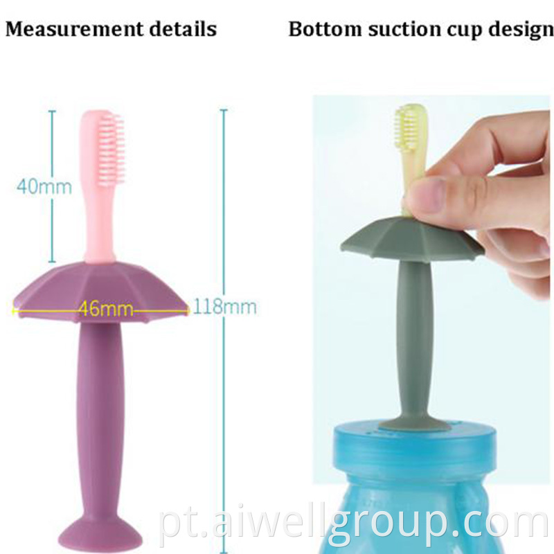 Soft Wool Silicone Toothbrush